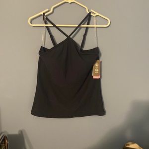 MTA Sport Navy Blue Halter Tank